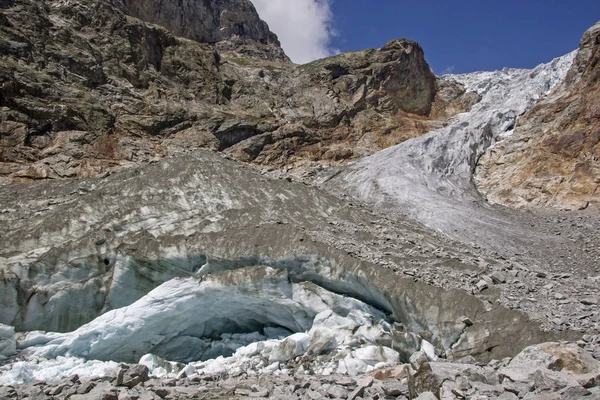 Glacier in  Val Ferret — Stock Photo, Image