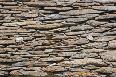 doğal taş duvar bir alpine Hut