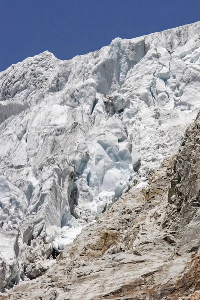 Glacier in the  Val Ferret — Stock Photo, Image