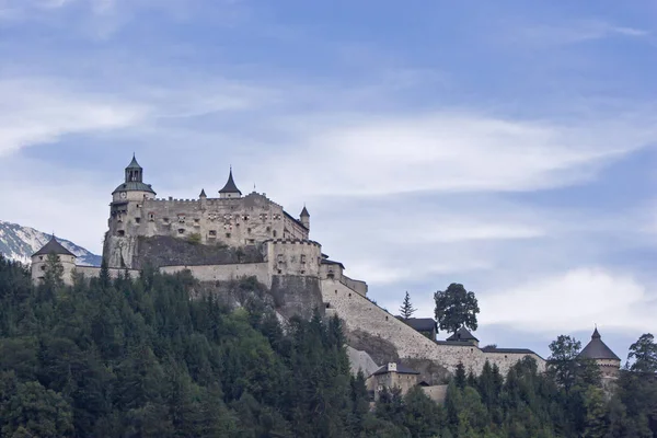 Fortaleza Hohenwerfen en la Tierra de Salzburgo — Foto de Stock