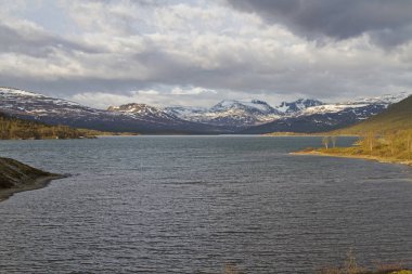 Sjodalsvatnet Valdresflya dağlarında