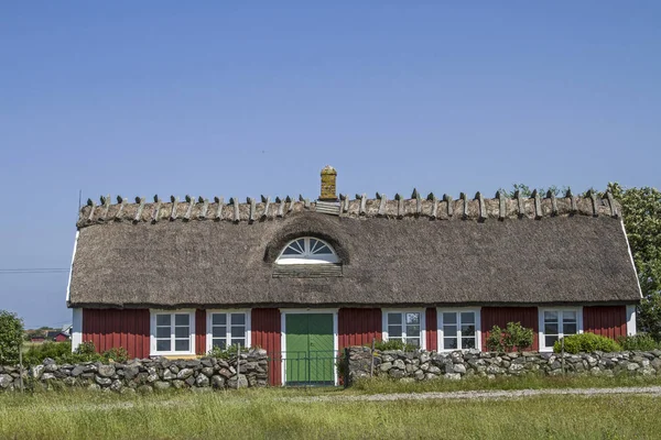 Casa de madera sueca en Halland —  Fotos de Stock