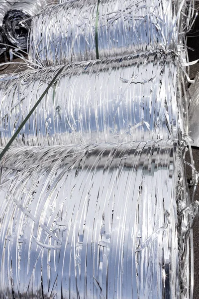 Алюминиевые полоски для плавления — стоковое фото