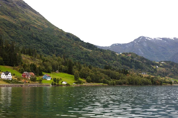 Norská krajina v létě — Stock fotografie