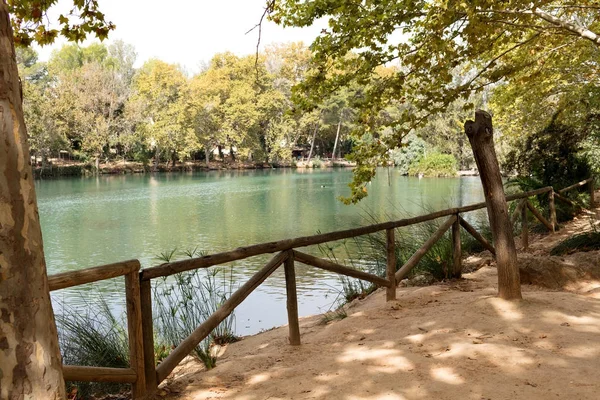Anna göl sonbahar. Valencia, İspanya