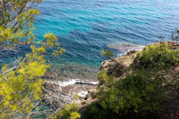Landscape on the mediterranean coast — Stock Photo, Image