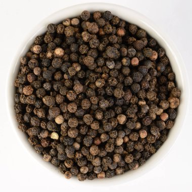 Yukarıdan siyah biber