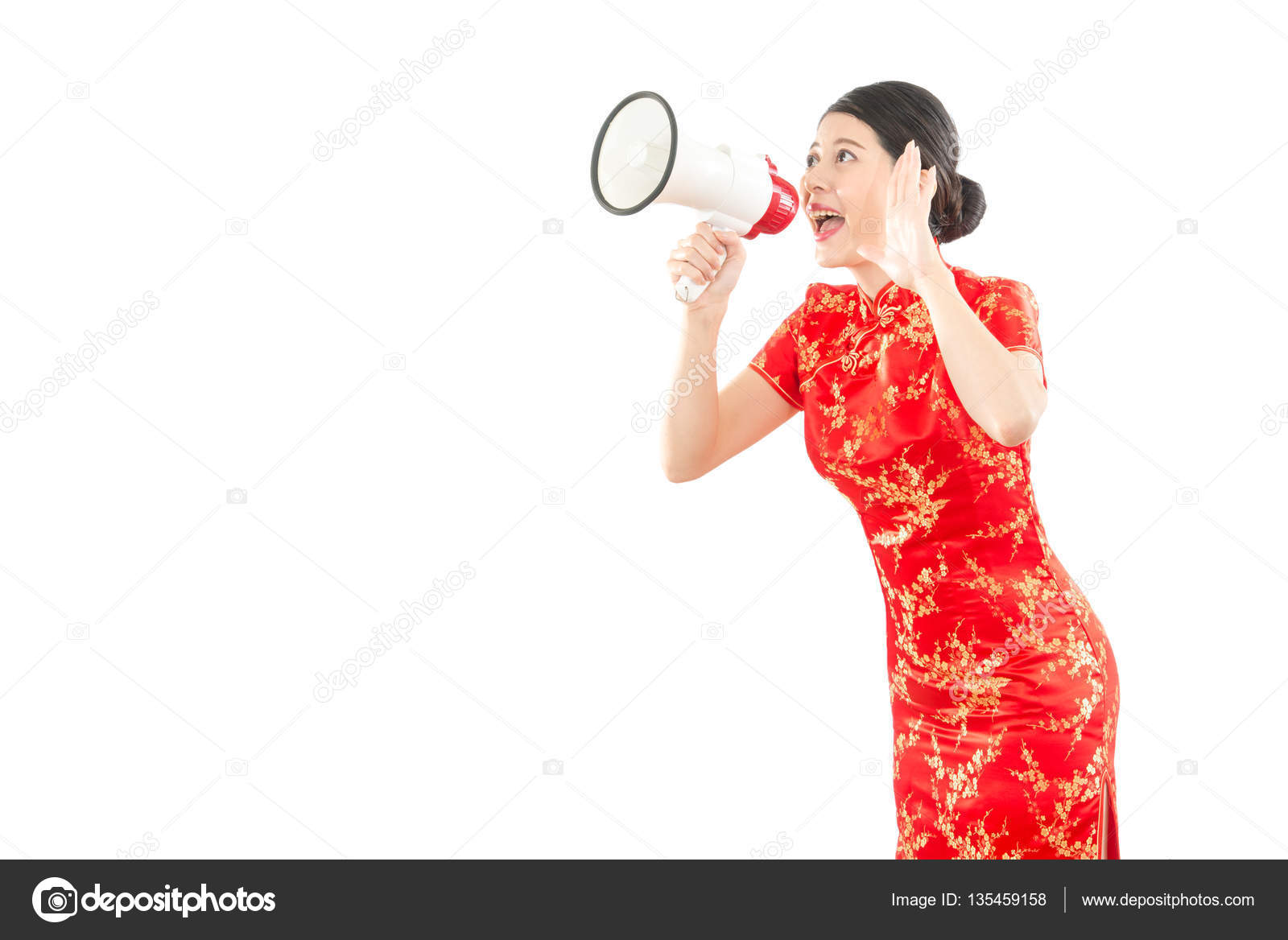 Asian girls scream Asian furniture in
