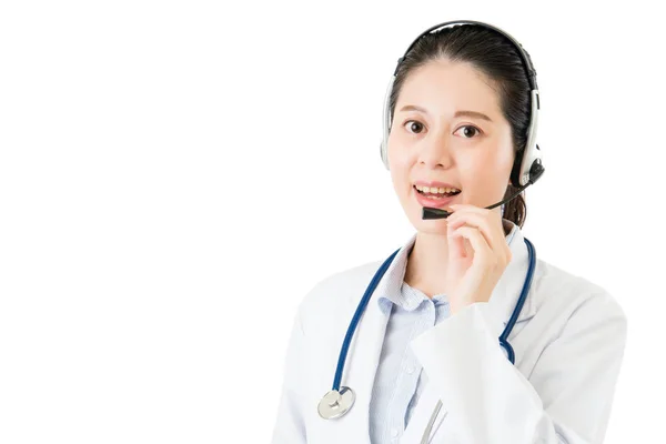 Professionella läkare gärna tjäna online för medicinsk kunskap — Stockfoto