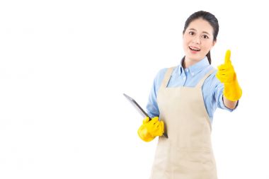 el başparmak ile dijital pad gidiyor