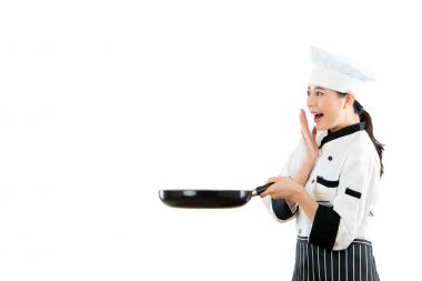 güzel Restoran şefi boşaltmak seyir