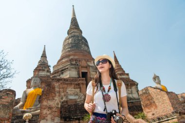 Kadınlar seyahat seyahat backpacking