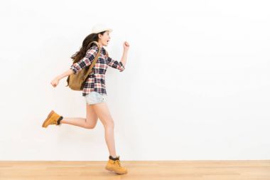 poz ve jest kadın mutlu etmek atlamak