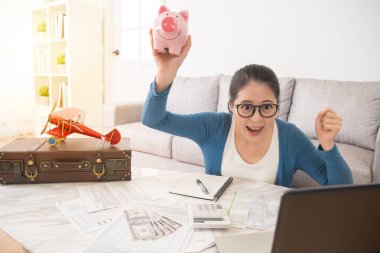 Kadın pembe servet kadar almak mutlu
