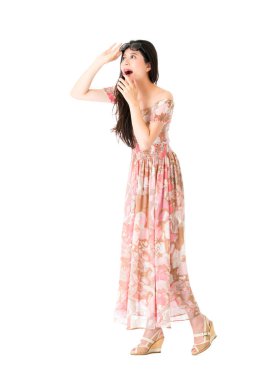 boş alan seyir kadın modeli şaşırttı