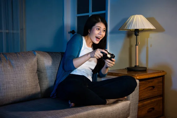 Asian Young Girl Friend Angry At Boyfriend Playing Online Game On Computer.  Mad Female Pushing Guy And Scolding At Him. Frowning Man Ignores His  Annoyed Lover And Wearing Headphones Keep Having Fun.