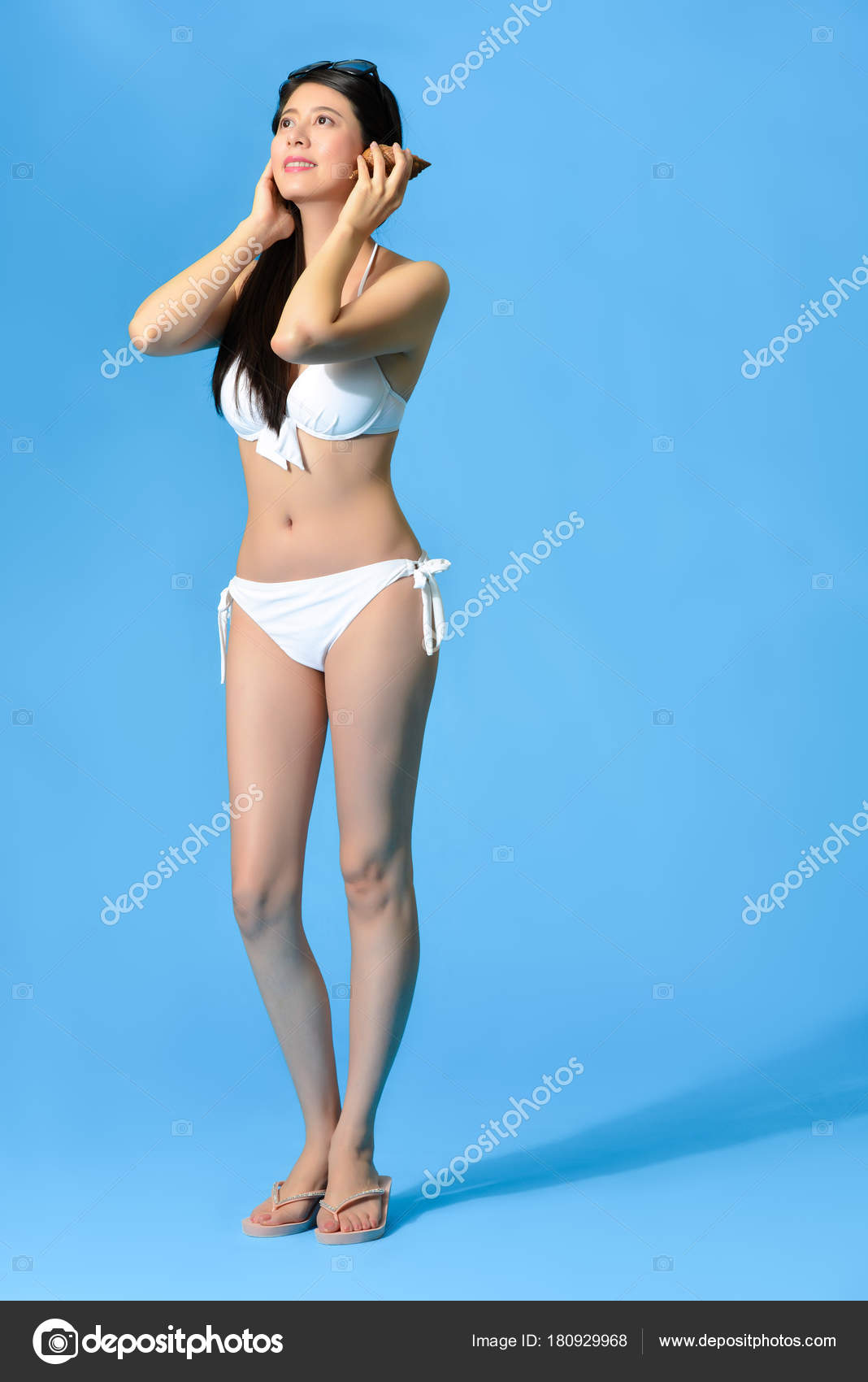 young girls wearing bikini