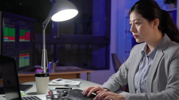 Tired Overworked Sleepy Young Businesswoman Yawning Sitting Desk