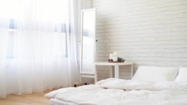 kopya alanı boş kimse modern parlak beyaz Oda