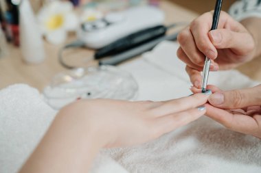 manikürcü tedavi istemci Güzellik Salonu