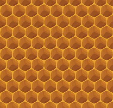 Tamamen dikişsiz bal peteği deseni, bal hücreleri