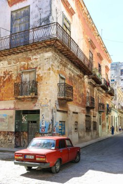 Street, Küba, Havana Rus araba