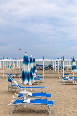 Boş beach, İtalya, Riccione
