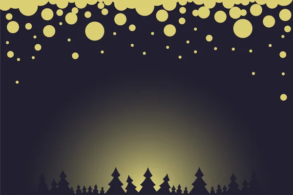 Kerstachtergrond. Abstracte vectorafbeeldingen. — Stockvector