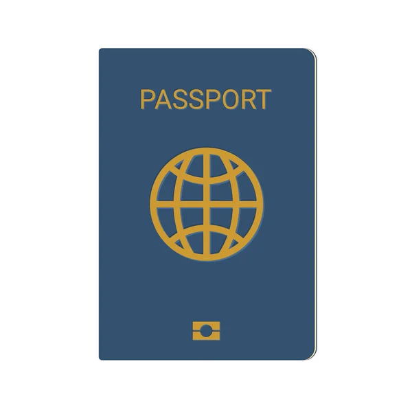 Векторні ілюстрації паспорта ізольовані на білому тлі . — стоковий вектор