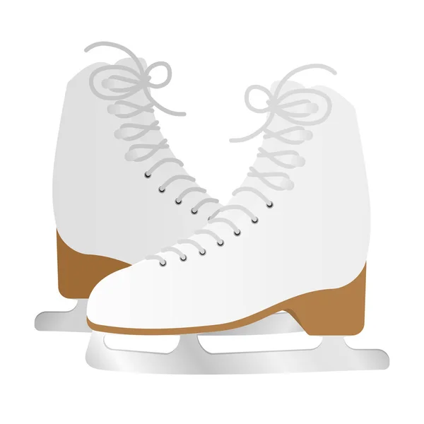 A pair of ice skates. — Stock Vector
