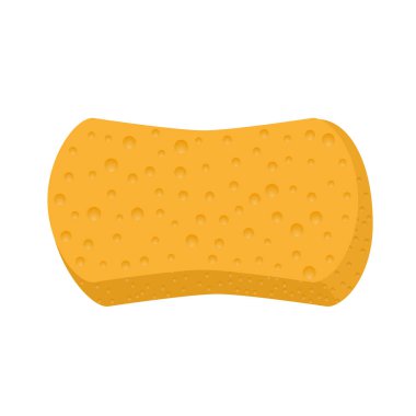 Vektör simge yıkamak için sünger