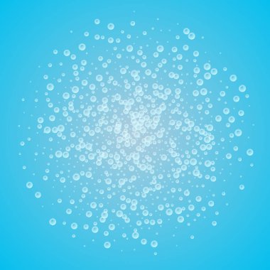 Kabarcıklı su arkaplanı.