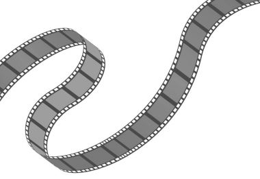 Film şeridi rulo. Sinema ve film öğe veya nesne.