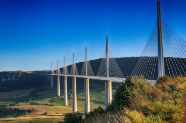 Millau Viyadüğü, Aveyron Deparement, Fransa