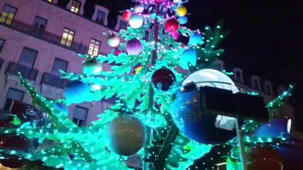 Arbre de carrousel de Noël — Video