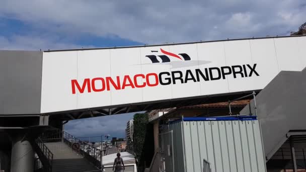 Grand Prix de Monaco Signboard — Video