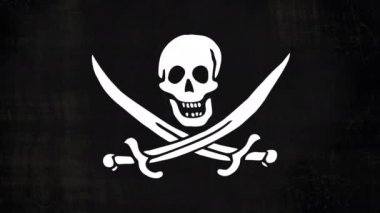 Siyah korsan bayrağı