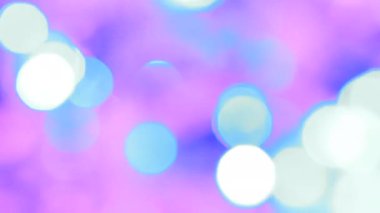 Noel çelenk üzerinden renkli Bokeh