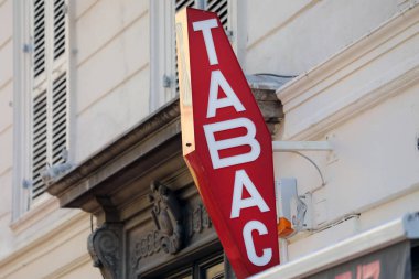 French Tabac Sign clipart