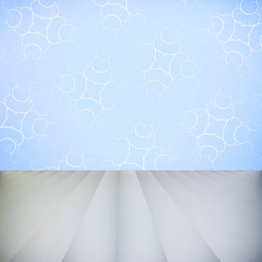 Vektör Mokup Boş Oda 