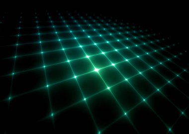 Fractal Hitech Sonsuz Döşeme Arkaplanı - Fraktal Sanat