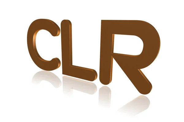 Termine Programmazione Clr Common Language Runtime Immagine — Foto Stock