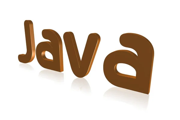 Programming Term Java Programming Language Image — Stock Photo, Image