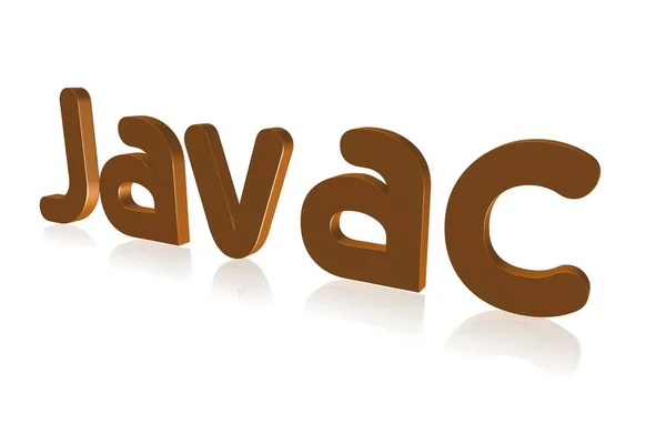 Término Programación Javac Java Compilador Imagen — Foto de Stock