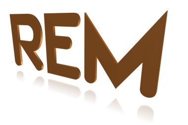 Program Terimi - Rem - Remark - 3d resim