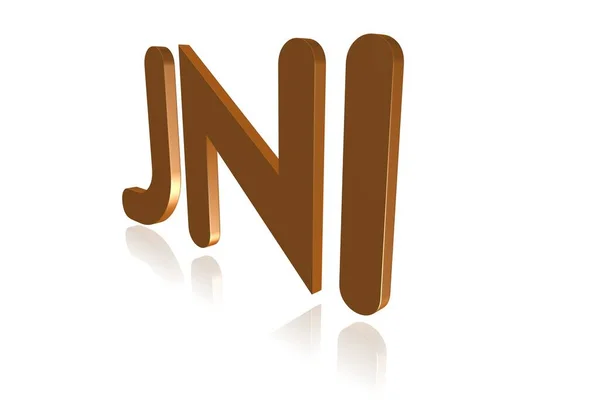 Programmering Term Jni Java Native Interface Bild — Stockfoto