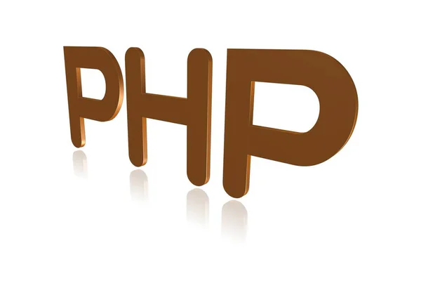 Término Programación Php Preprocesador Hipertexto Imagen — Foto de Stock