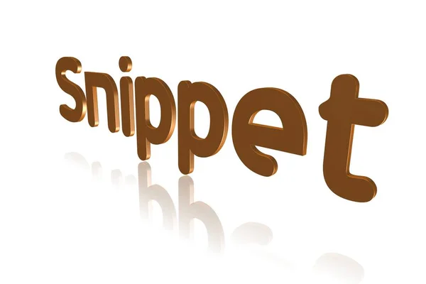 Termo Programação Snippet Imagem — Fotografia de Stock