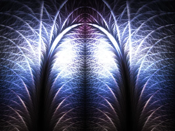 Pinnate Achtergrond Fractal Art — Stockfoto