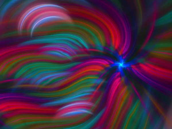 Bright Pinnate Háttér Fractal Art — Stock Fotó